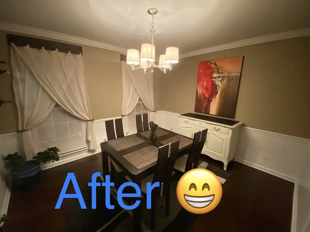 Professional dining room restoration after water damage in East Providence